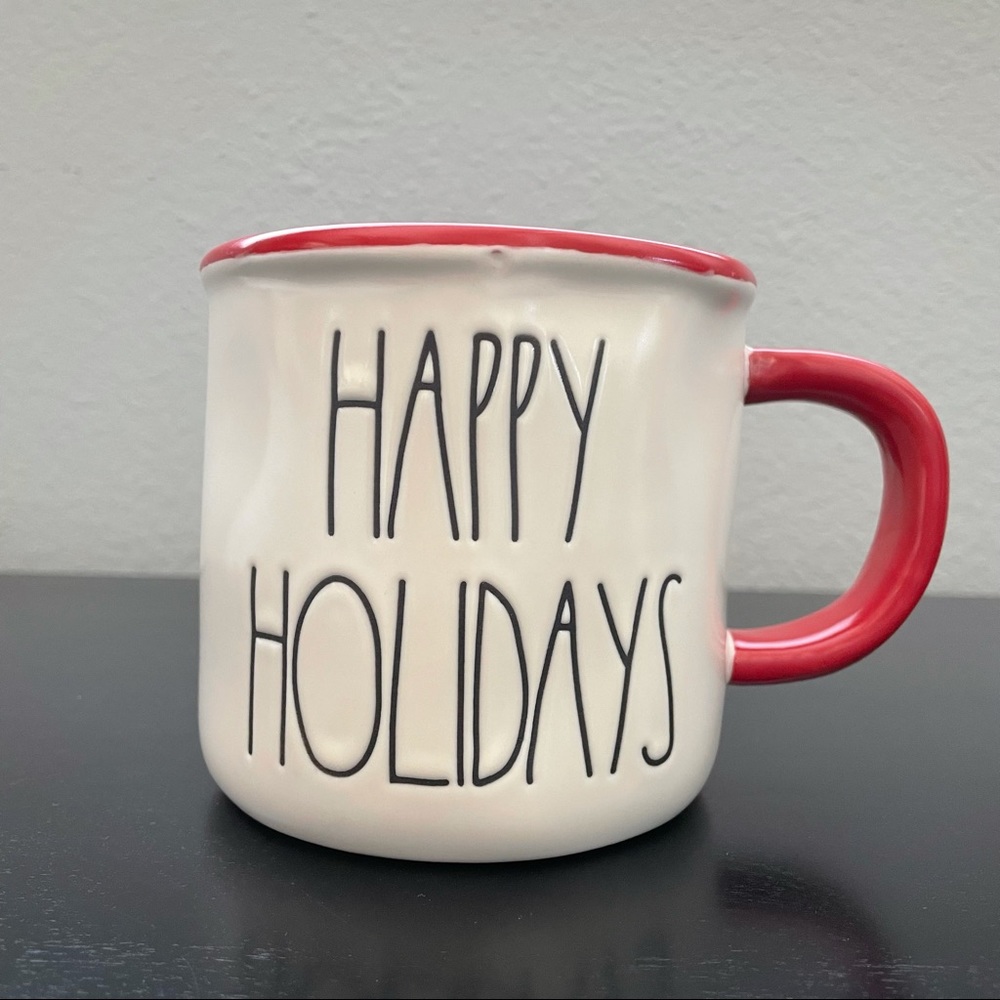 🌟 SALE Rae Dunn Mug Happy Holidays